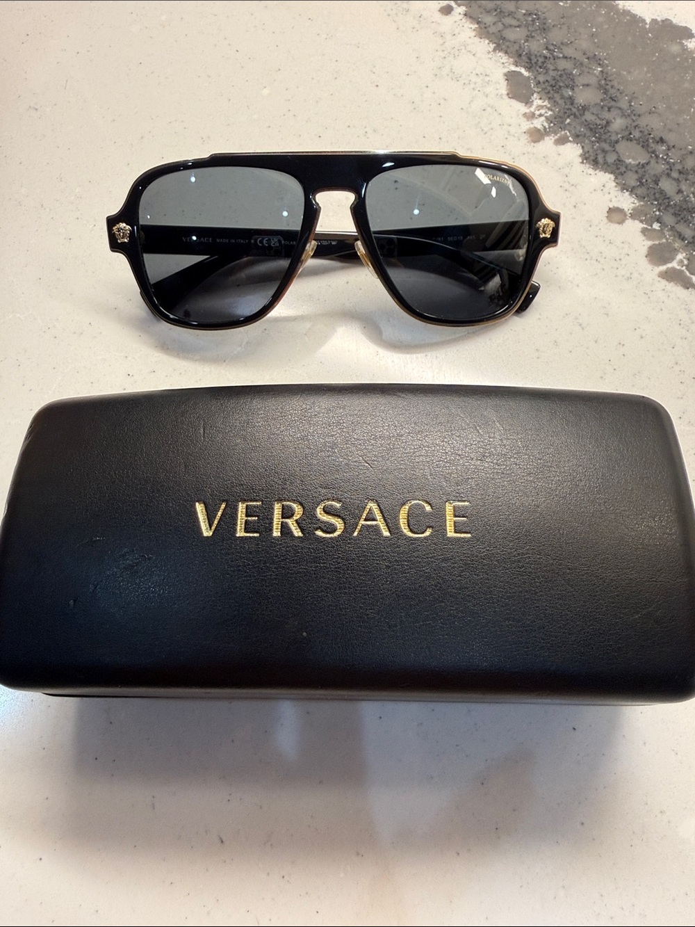 Versace Havana Sunglasses